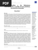 Pierre Bourdieu y Las Relaciones Internacionales El Poder de Las Prácticas, Las Prácticas Del Poder