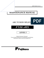 Fujikura FSM40S Service Manual LEVEL 2