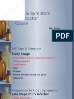 Sign & Symptom HIV
