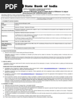 Notification State Bank of India Dy General Manager Posts