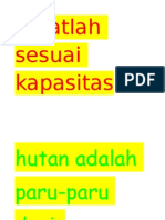 muatlah sesuai kapasitas