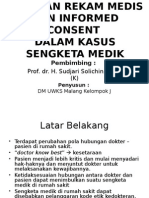 Peranan Rekam Medis Dan Informed Consent