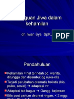 Gangguan Jiwa Pada Kehamilan Dan Post Partum