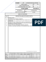 Index of Revisions Description And/Or Revised Sheets: Steam Turbine TB-B-280012 A