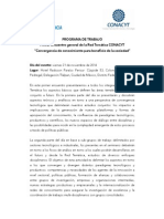 Onvergencia Del Conocimiento para Beneficio de La Sociedad