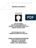 Bangladesh CFL Bid Document 080909