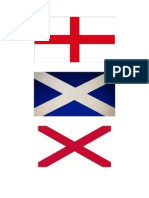 English - Scottish - Norther Ireland Flags