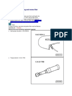 Air Filter: Clean Housing and Renew Filter Element: Chapter