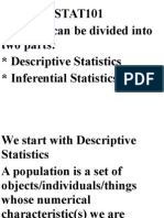 Statistics Introduction Slides