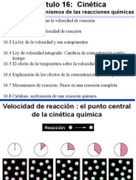 Velocidad de reacción: clave de la cinética química