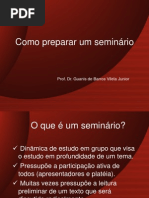 Como Preparar Um Seminário