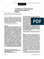 Cost Implications To Medicare of Recombinant Erythropoietin Therapy For The Anemia of End-Stage Renal Disease1