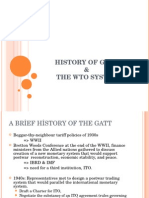 History of Gatt