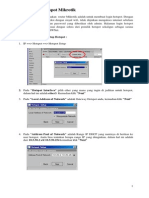 Konfigurasi Hotspot Mikrotik