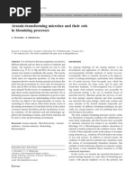 Download Arsenic Transforming Microbes and Their Role in Biomining Processes 2013 Environmental Science and Pollution Research by Aloha Qtalca SN281854336 doc pdf