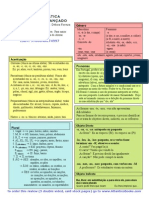 Ficha Resumo de Gramática Português Avançado