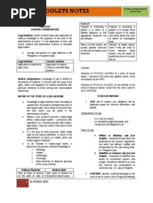 Legal Medicine Solis Notes 