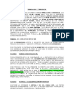 Transacción Extrajudicial Modelo Sac