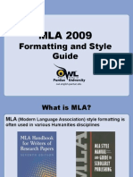 purdue powerpoint on mla for stations