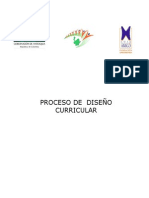 ProcesodeldiseÑo Curricular