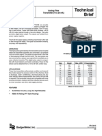 Badger PFT420 Datasheet