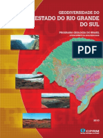 Geodiversidade Do Estado Do Rio Grande Do Sul