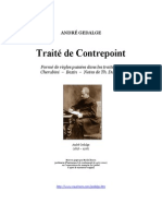 Contrepoint Gedalge PDF