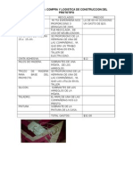 Presupuesto Compra y Logistica de Construccion Del Prototipo