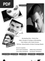 Download Merchandising Policy  World of Titan Subject by bhavikmeets SN28190443 doc pdf