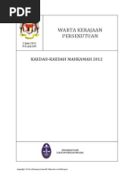 Kaedah Kaedah Mahkamah 2012 Pdf