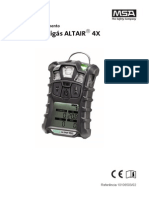 ALTAIR 4X Operating Manual - PT