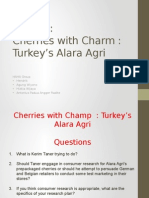 HAHA Group - Case 1 - Cherries With Champ - Turkey's Alara Agri