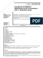 NBR - 2002 - Desempenho de Edifícios Habitacionais de Até 5 Pavimentos