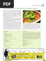 Pizza Nutritiva e Saborosa