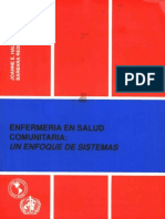 Enfermeria en Salud Comunitaria