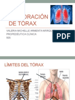 Exploracion de Toráx 