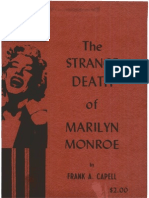 Capell Francis Alphonse - The Strange Death of Marilyn Monroe