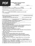 Revision Ass Vii Geography