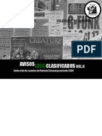 Avisos (Des)Clasificados Vol II - Colección de cuentos de Cinosargo 2009 