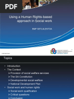 25 September 2013 - Dr Boitumelo Marilyn Setlalentoa ( Using a Human-right Based Approach in Social Work)