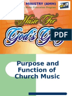 Advent Music Ministry (Amm) : Continuing Church Music Education Program