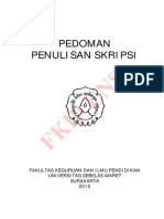 Download Pedoman Skripsi Fkip Uns by Bayu Antrakusuma SN281973723 doc pdf