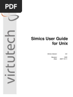 Download Simics User Guide Unix by alfonsodejuanluna SN28197577 doc pdf