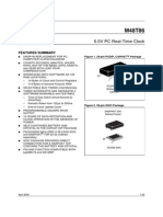 ST M48T86 Real Time Clock IC Datasheet