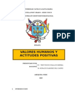 ENSAYO LOS VALORES HUMANOS Y LAS ACTITUDES POSITIVAS.docx