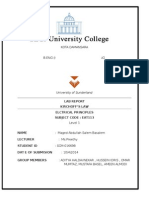 Kota Damansara Lab Report on Kirchhoff's Law