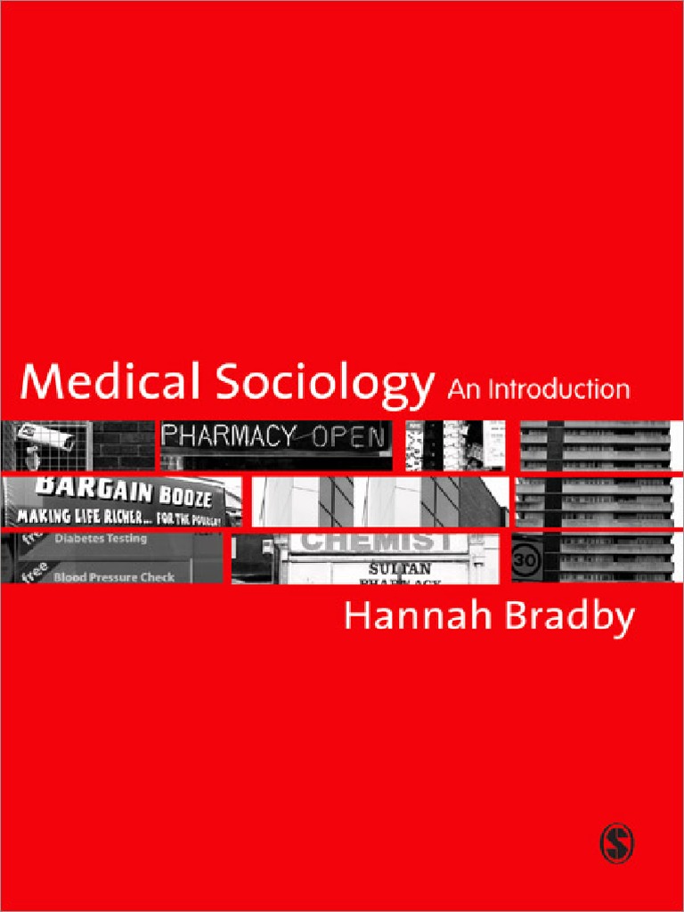 Bradby Hannah Medical Sociology an Introduction Medicine