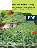 Download Investing in Food and Nutrition Security-CARICOM-2009 by CaRAPN SN28199049 doc pdf