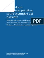 Indicadores Buenas Practicas SP Resultados Medicion Hospitales SNS PDF