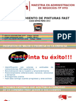 Relanzamiento Fast MARKETING DE PRODUCTO